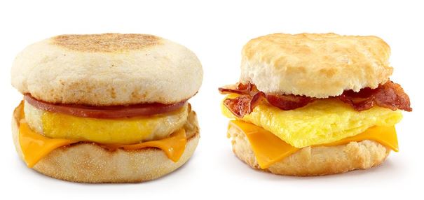 McDonald’s Individual Breakfast Items